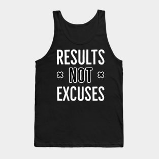 Results Not Excuses Tank Top